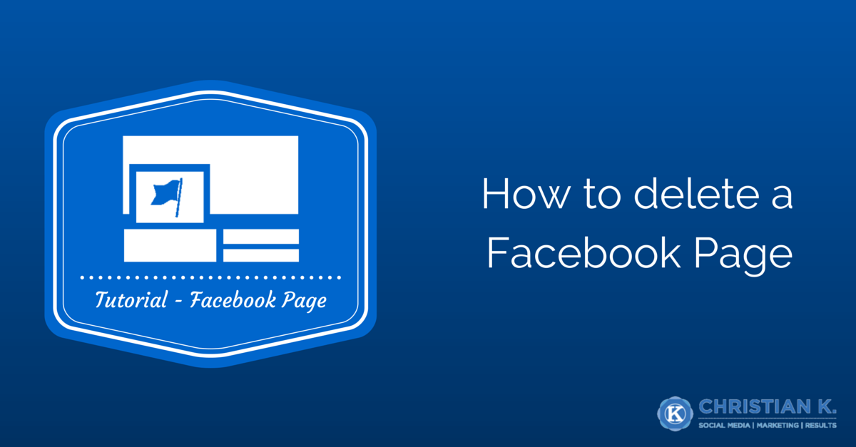 how-to-delete-a-facebook-page-video