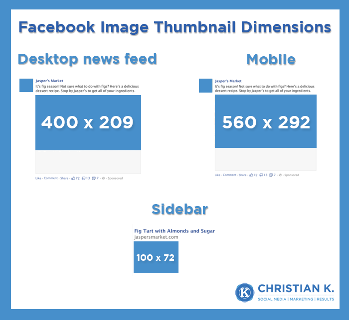 Facebook Link Thumbnail Image Dimensions