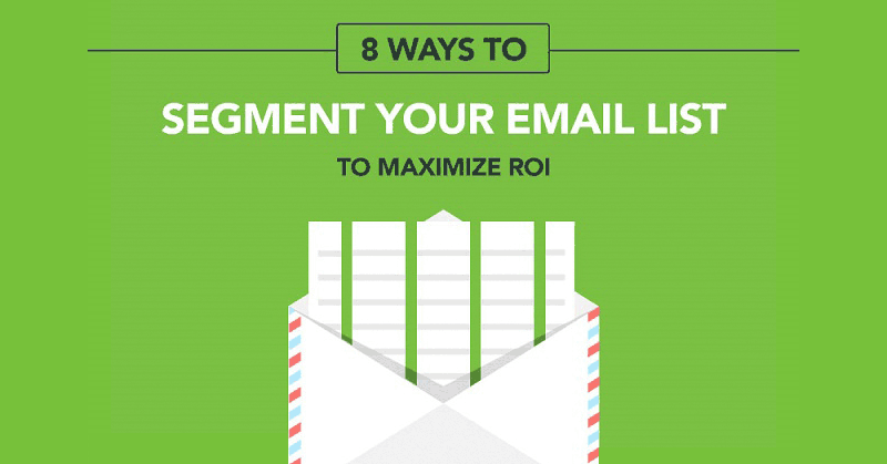 How To Segment Your Email List Infographic